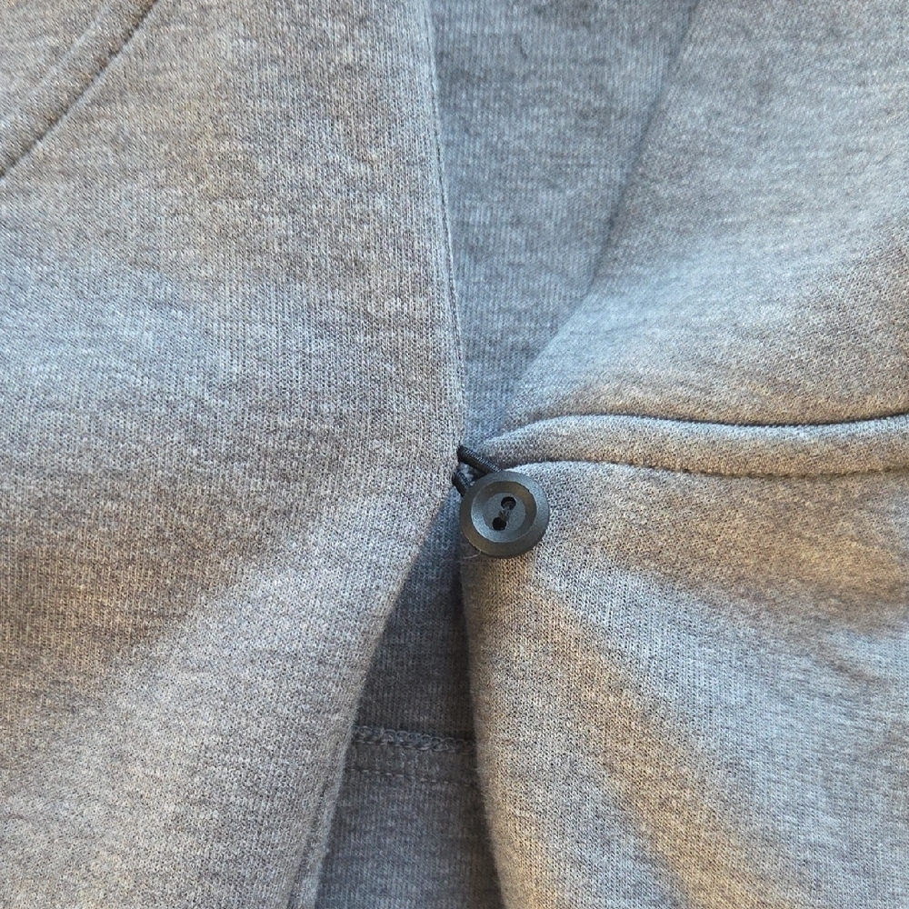 Nike Sportswear Tech Fleece Heather Grey Hooded Full-zip Vest - Size XL - Picture 9 of 12
